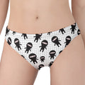 Cute Ninja Pattern Print Women's Panties