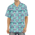 Cute Octopus Pattern Print Aloha Shirt