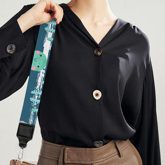 Cute Octopus Pattern Print Bag Strap