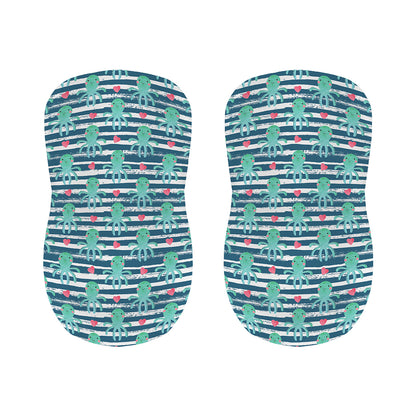 Cute Octopus Pattern Print Bar Stool Covers