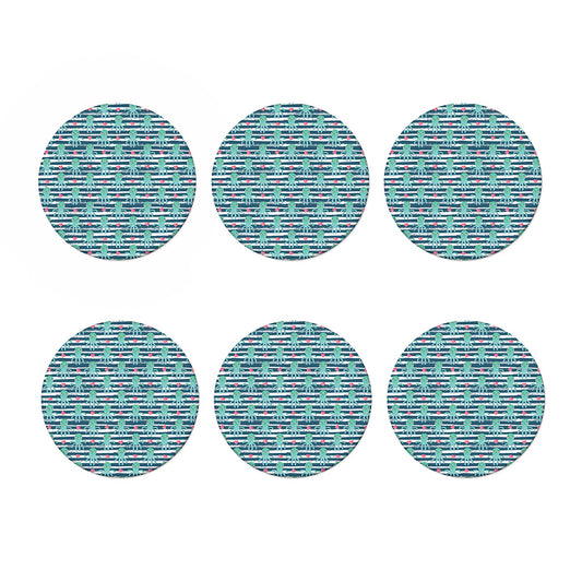 Cute Octopus Pattern Print Coaster Set
