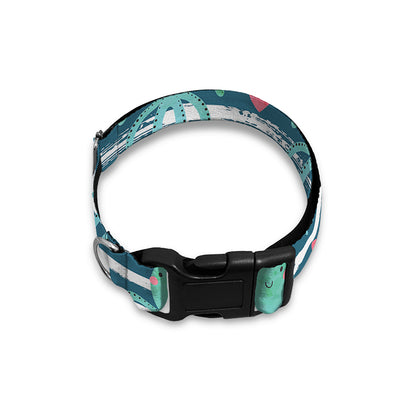 Cute Octopus Pattern Print Dog Collar