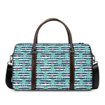 Cute Octopus Pattern Print Duffle Bag
