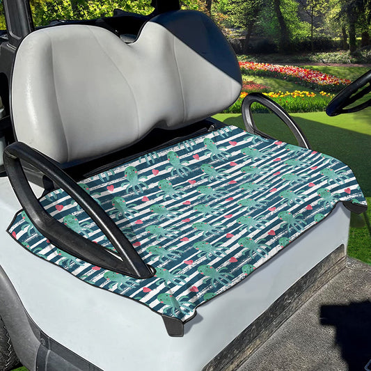 Cute Octopus Pattern Print Golf Cart Seat Cover