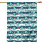 Cute Octopus Pattern Print House Flag