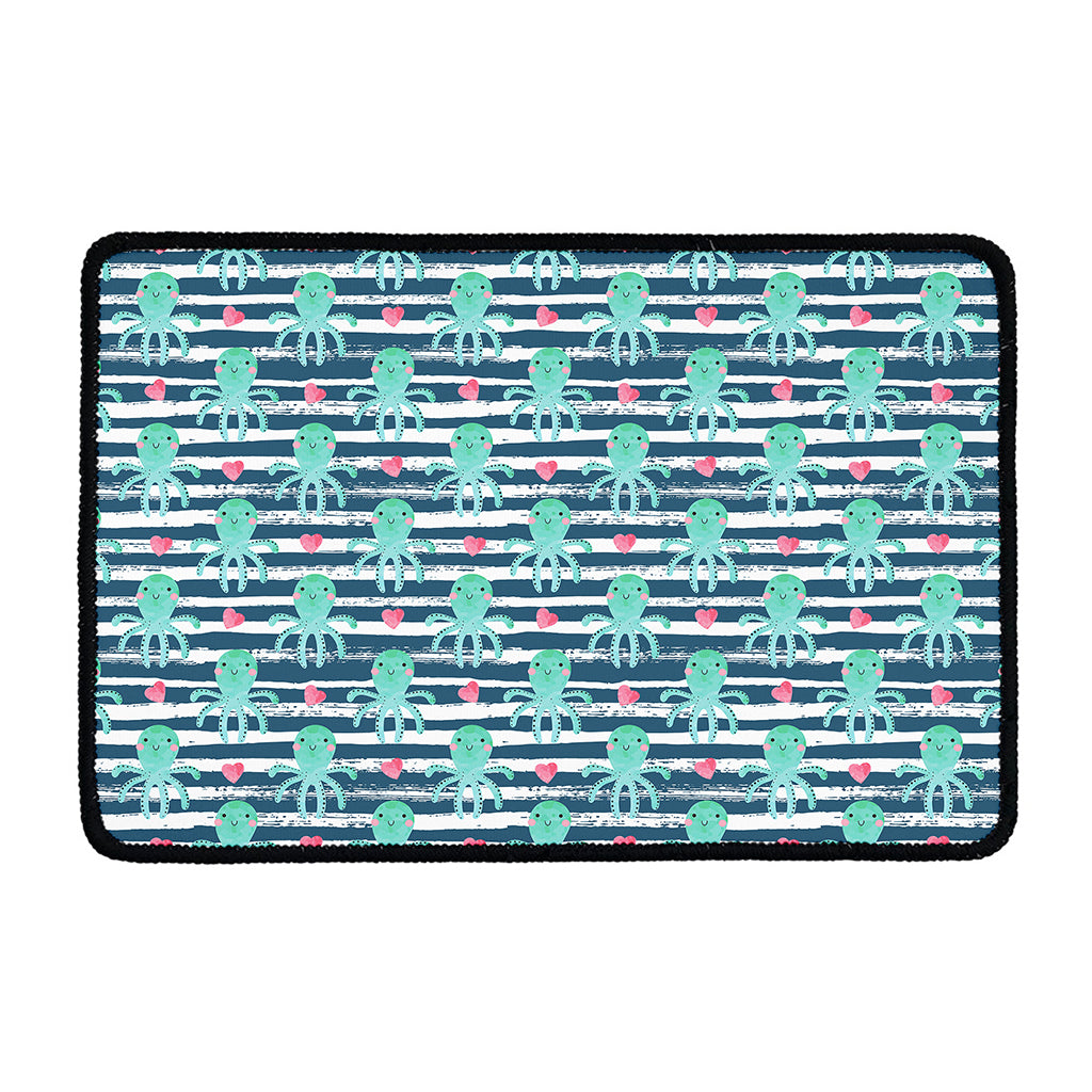 Cute Octopus Pattern Print Kitchen Mat