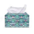 Cute Octopus Pattern Print Leather Tissue Box Cover
