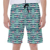 Cute Octopus Pattern Print Men's Beach Shorts