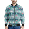 Cute Octopus Pattern Print Men's Bomber Jacket