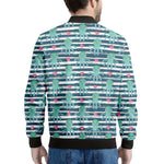 Cute Octopus Pattern Print Men's Bomber Jacket