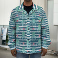 Cute Octopus Pattern Print Men's Shirt Jacket