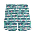 Cute Octopus Pattern Print Men's Athletic Shorts