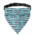 Cute Octopus Pattern Print Over The Collar Dog Bandana