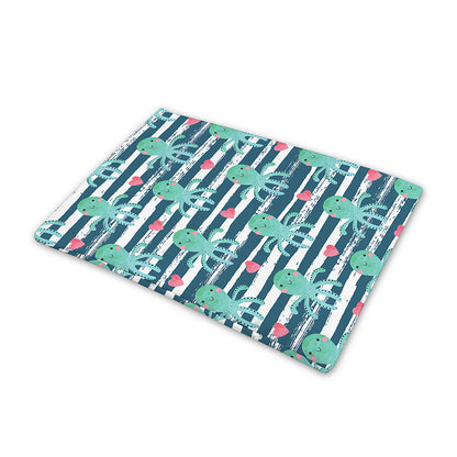 Cute Octopus Pattern Print Pet Cooling Mat Cover
