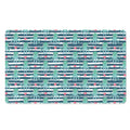 Cute Octopus Pattern Print Polyester Doormat