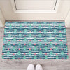 Cute Octopus Pattern Print Rubber Doormat