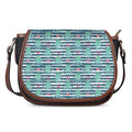 Cute Octopus Pattern Print Saddle Bag