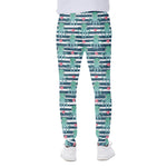 Cute Octopus Pattern Print Scuba Joggers