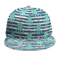 Cute Octopus Pattern Print Snapback Cap