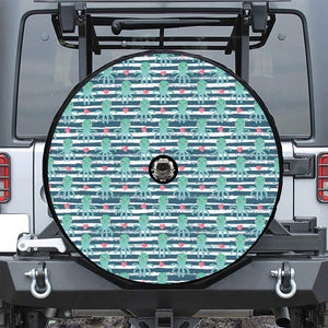 Cute Octopus Pattern Print Tire Cover With Camera Hole