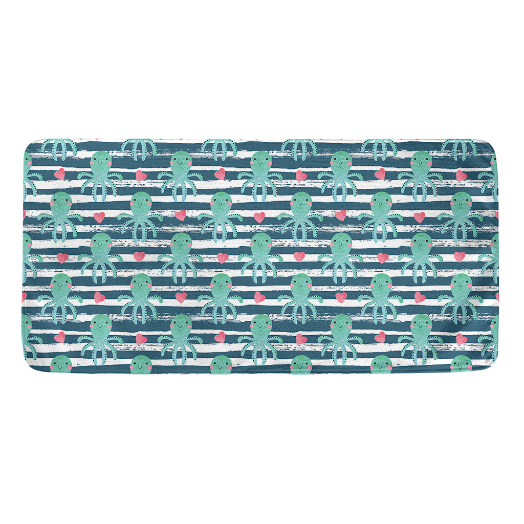 Cute Octopus Pattern Print Towel