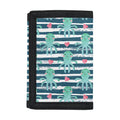 Cute Octopus Pattern Print Trifold Wallet
