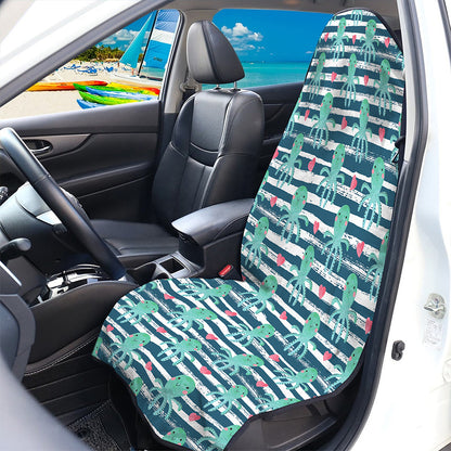 Cute Octopus Pattern Print Waterproof Car Seat Cover
