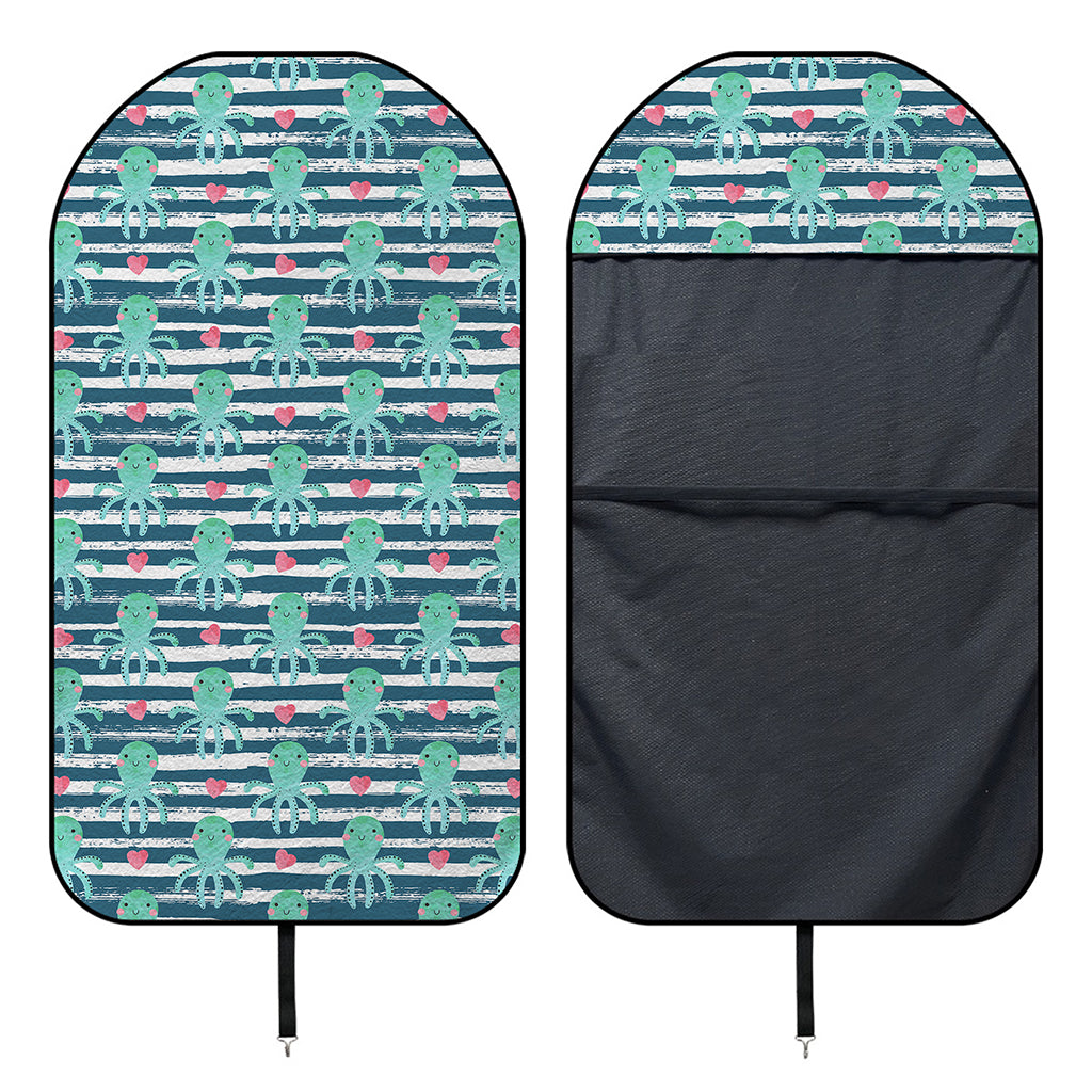Cute Octopus Pattern Print Waterproof Car Seat Cover