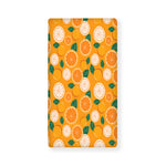 Cute Orange Fruit Pattern Print Baby Crib Sheet