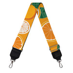 Cute Orange Fruit Pattern Print Bag Strap