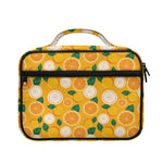 Cute Orange Fruit Pattern Print Briefcase Bible Bag