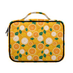Cute Orange Fruit Pattern Print Briefcase Bible Bag