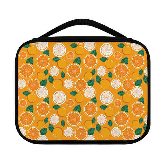 Cute Orange Fruit Pattern Print Classic Bible Case