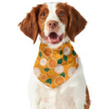 Cute Orange Fruit Pattern Print Dog Bandana