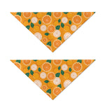 Cute Orange Fruit Pattern Print Dog Bandana