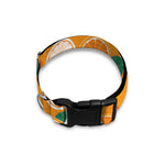 Cute Orange Fruit Pattern Print Dog Collar