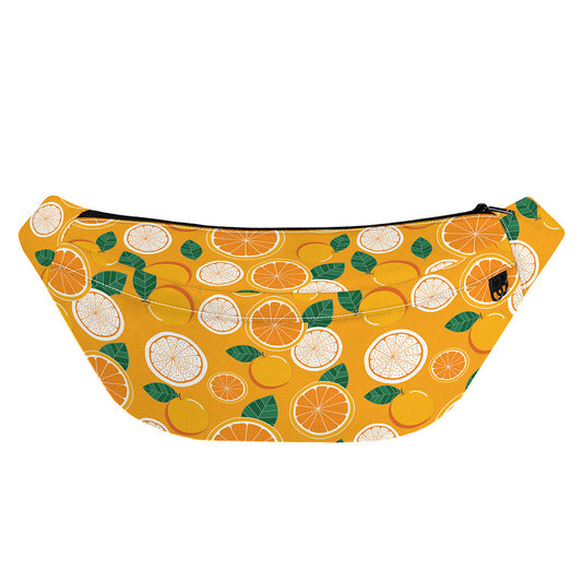 Cute Orange Fruit Pattern Print Fanny Pack