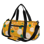 Cute Orange Fruit Pattern Print Gym Bag
