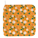 Cute Orange Fruit Pattern Print Hand Towel