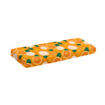 Cute Orange Fruit Pattern Print Piano Keyboard Cover