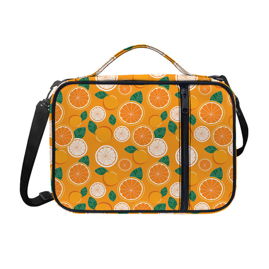 Cute Orange Fruit Pattern Print Shoulder Strap Bible Bag