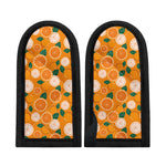Cute Orange Fruit Pattern Print Skillet Handle Cover