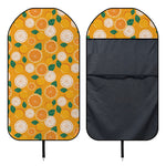 Cute Orange Fruit Pattern Print Waterproof Car Seat Cover