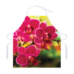 Cute Orchid Print Adjustable Apron
