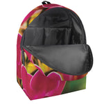Cute Orchid Print Backpack