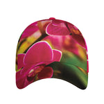 Cute Orchid Print Baseball Cap