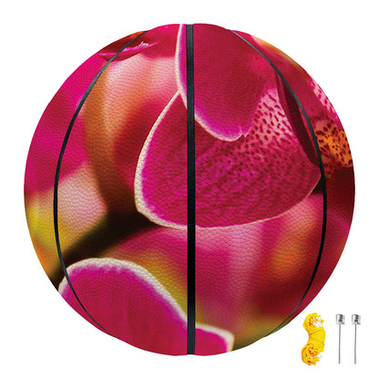 Cute Orchid Print Basketball
