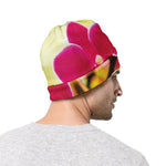 Cute Orchid Print Beanie