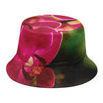 Cute Orchid Print Bucket Hat