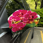 Cute Orchid Print Car Side Mirror Covers